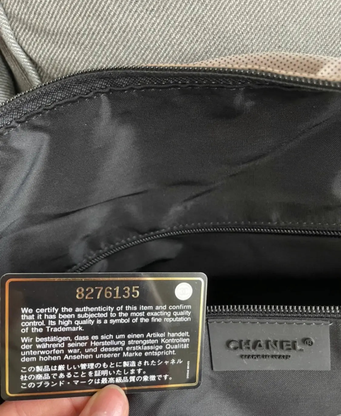 Chanel weekendtaske